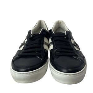 Cavalli Class by Roberto Cavalli Snakeskin Embossed Leather Italy‎ Men's Size 44